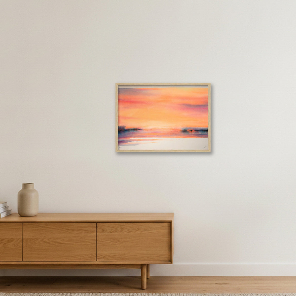 Midsummers Night — 59×42cm, 23×17" Oak Frame