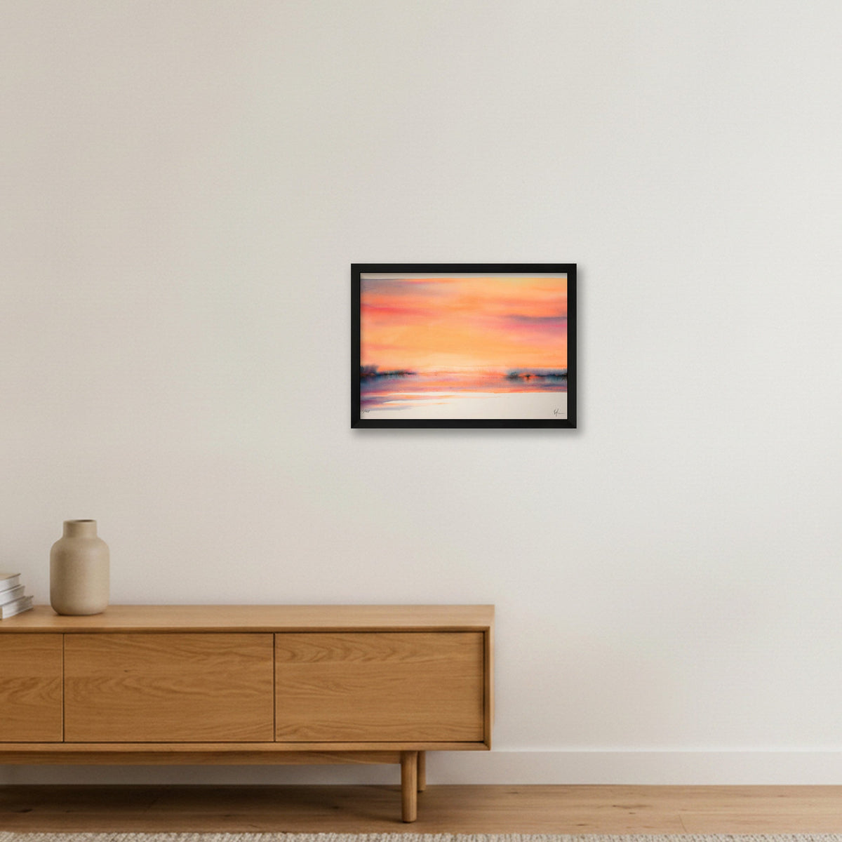 Midsummers Night — A3 (42×30cm, 17×12") Black Frame
