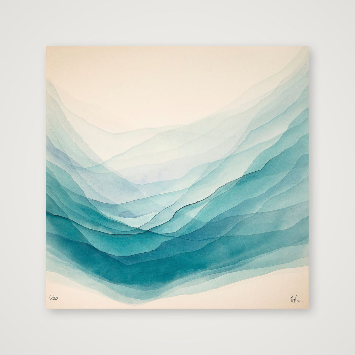Light & Airy — 40×40cm, 16×16" Print only